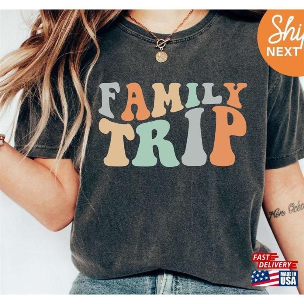 Family Trip Shirt Vacation Shirts Cruise Matching Holiday Travel 116114 Unisex - Picture 1 of 4